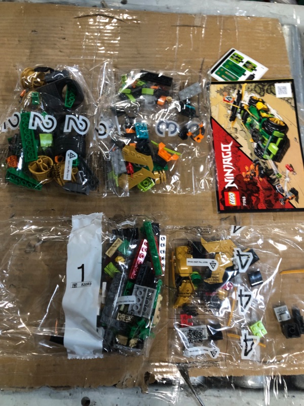 Photo 2 of **BOX NOT PERFECT, SEE PHOTO** LEGO Ninjago Lloyd’s Race Car EVO 71763 Building Toy Set for Kids, Boys, and Girls Ages 6+ (279 Pieces)