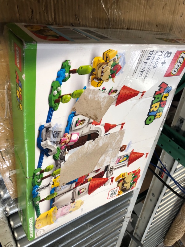 Photo 2 of **MISSING PIECES, SEE PHOTO** LEGO Super Mario Peach’s Castle Expansion Set 71408 Building Toy Set for Kids, Boys, and Girls Ages 8+ (1,216 Pieces) FrustrationFree Packaging