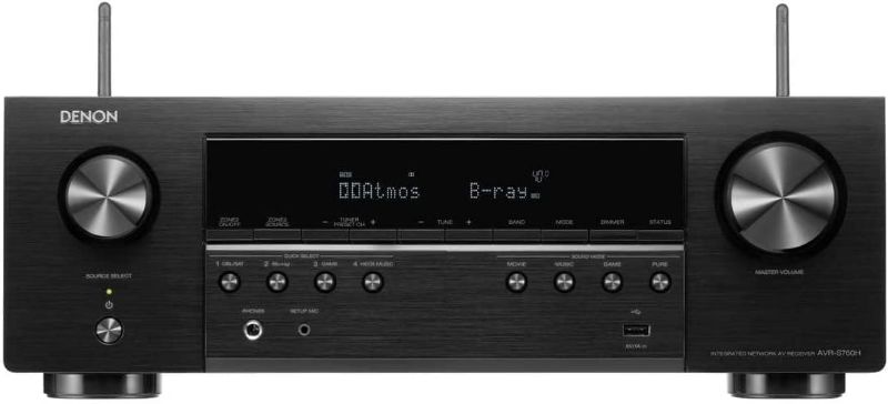 Photo 1 of Denon AVR-S760H 7.2-Channel Home Theater AV Receiver 8K Video Ultra HD 4K/120 - (Renewed)