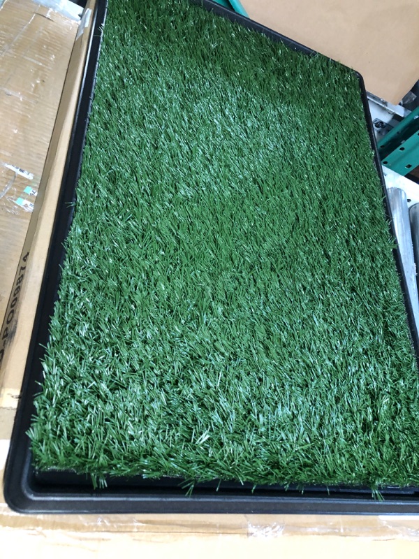 Photo 1 of 20"x30" Artificial Grass with Tray for Dog