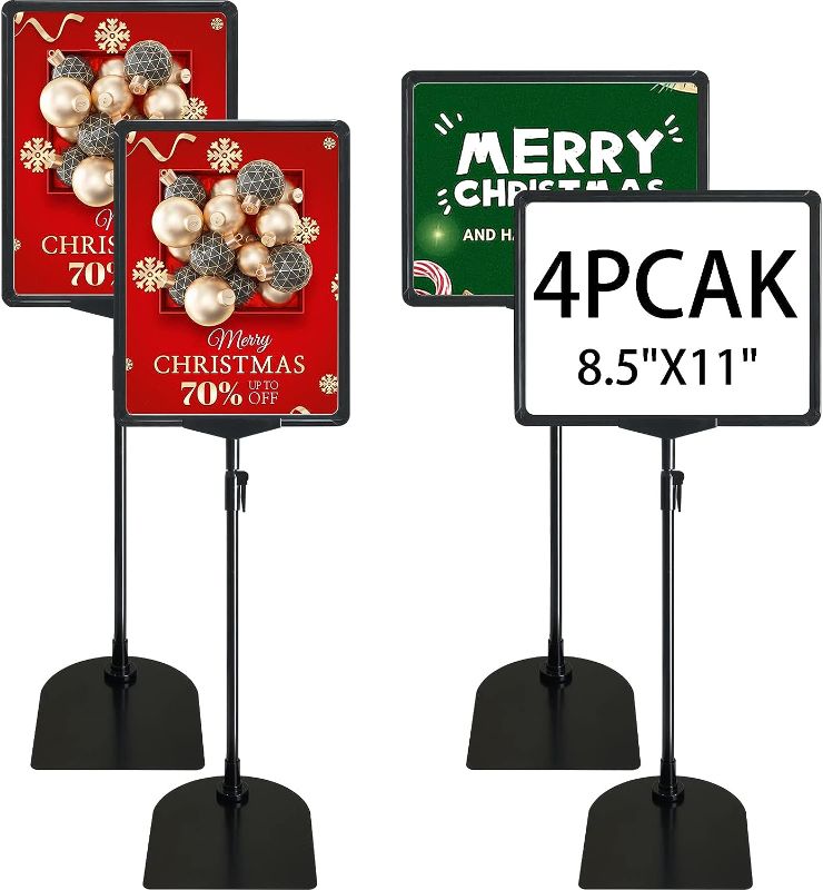 Photo 1 of *stock photo for reference** Garden Table Sign (Plate Version) 4pk 24x12