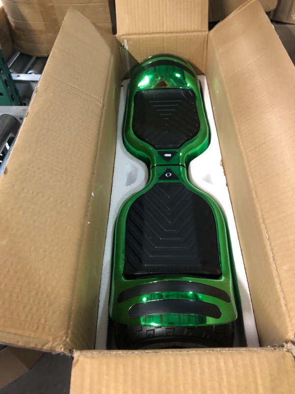 Photo 2 of Hoverboard All-Terrain LED Flash Wide All Terrian Wheel GREEN