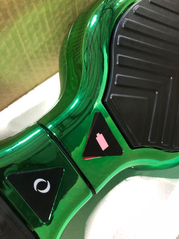 Photo 6 of Hoverboard All-Terrain LED Flash Wide All Terrian Wheel GREEN