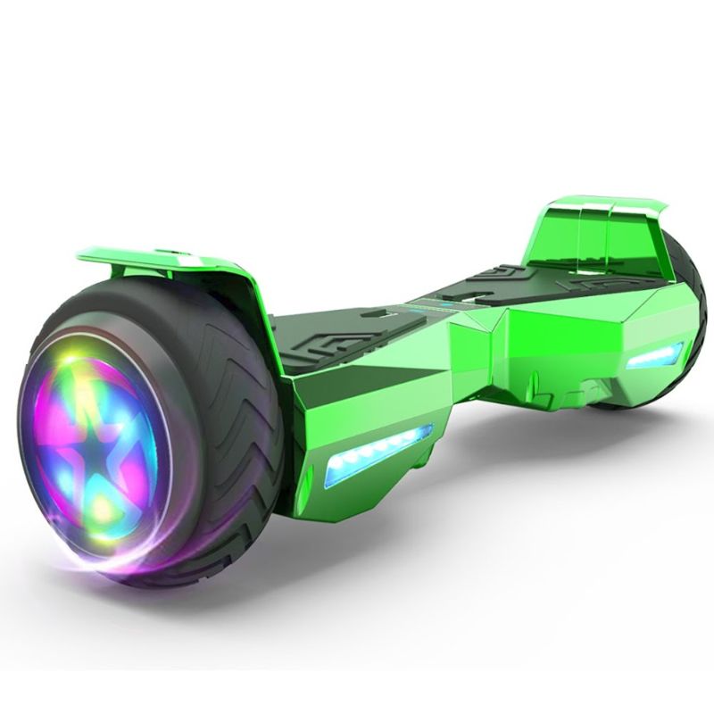 Photo 1 of Hoverboard All-Terrain LED Flash Wide All Terrian Wheel GREEN