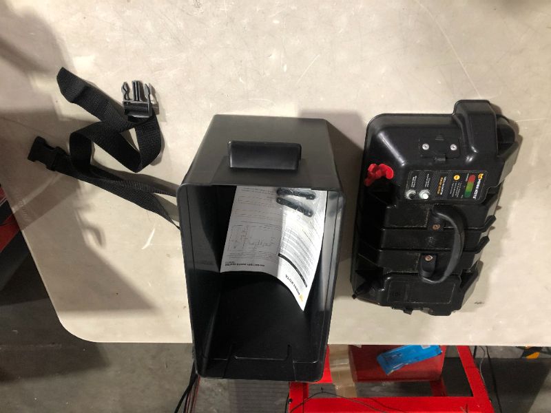 Photo 6 of ***NO BATTERY - ONLY BATTERY HOLDER***
Minn Kota 1820175 Trolling Motor Marine Battery Power Center