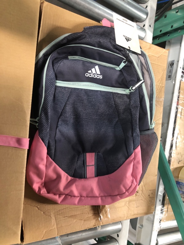 Photo 2 of **STOCK PHOTO FOR REFERENCE ONLY**
adidas Foundation 6 Backpack, Speckle Orchid Fusion/Onix Grey/Orchid Fusion Purple