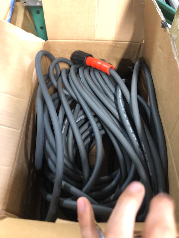 Photo 2 of ***UNKNOWN LENGTH***
YAMATIC Super Flexible Pressure Washer Hose 1/4", Kink Resistant Power Washer Hose Replacement for Flexzilla Uberflex Ryobi Genarac Troy Bilt Honda