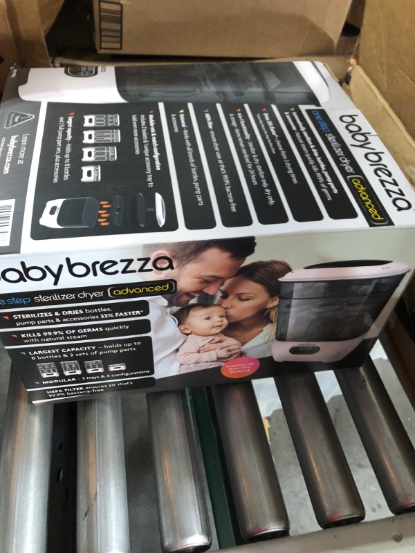 Photo 1 of Baby Brezza Baby Bottle Sterilizer and Dryer Advanced – Electric Steam Sterilization Machine – Universal Sterilizing for All Bottles: Plastic + Glass + Pacifiers + Breast Pump Parts - HEPA Filtration