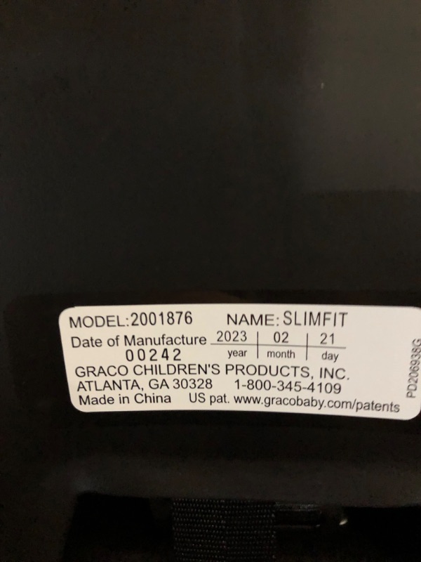 Photo 1 of Graco - Slimfit All-in-One Convertible Car Seat, Darcie