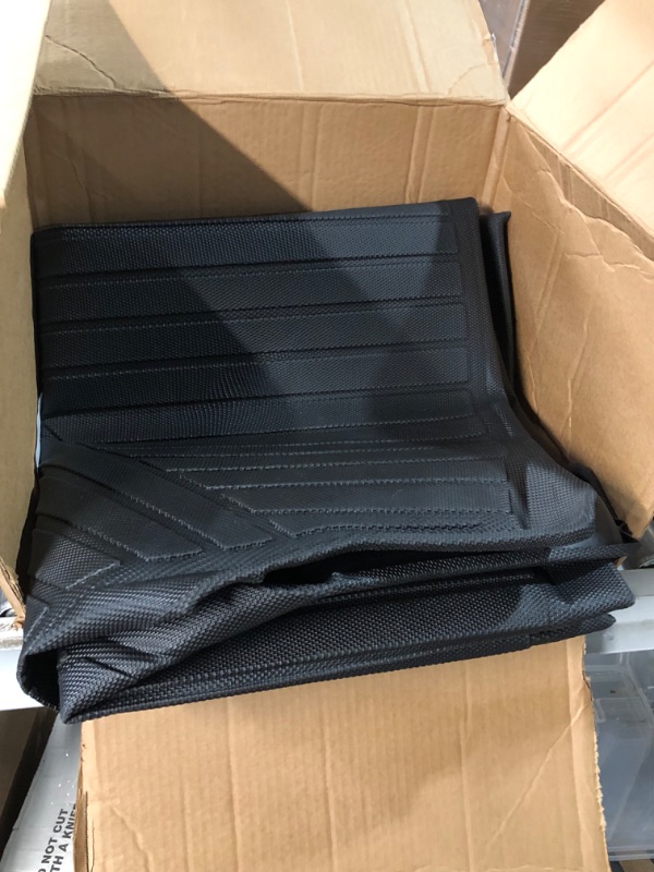 Photo 2 of All Weather Rear Cargo Liners Trunk Tray Mats Protector Custom Compatible with 2018-2023 Toyota Camry