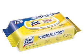 Photo 1 of **4-BOXES*LYSOL 80-Count Lemon Disinfectant Wipes All-Purpose Cleaner