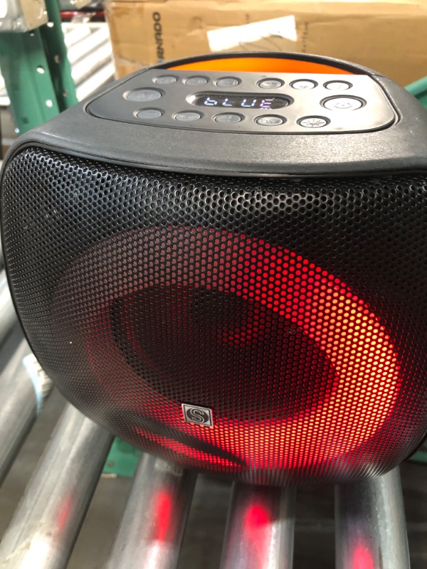 Photo 4 of SOUNDSTREAM Portable Bluetooth Party Speaker w/Loud Deep Bass, Pair 2 w/True Wireless 