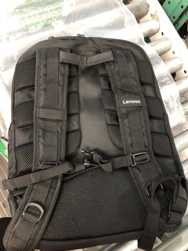 Photo 5 of Lenovo Legion 17" Armored Backpack II, Gaming Laptop Bag, Double-Layered Protection, Dedicated Storage Pockets, GX40V10007, Black 17 inch Armored | Black Black