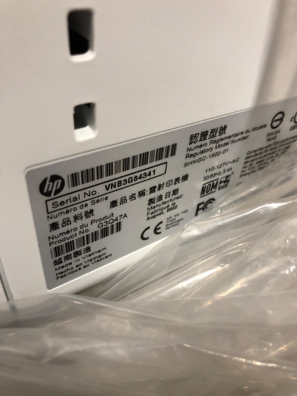 Photo 4 of HP LaserJet Pro M203dw Wireless Monochrome Printer with built-in Ethernet & 2-sided printing, works with Alexa (G3Q47A)