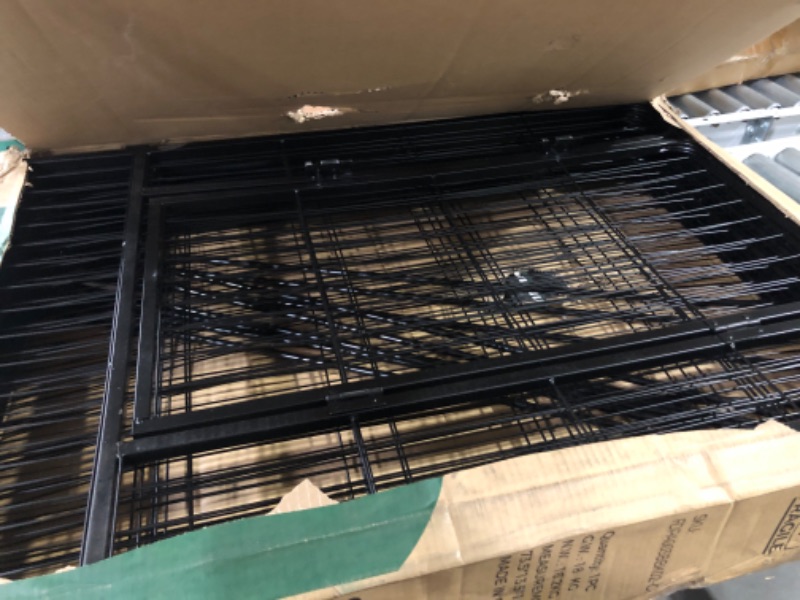 Photo 1 of **some of the panels are badly damaged**
 Dog Playpen Outdoor, 8/16/24/32 Panels Dog Pen 24"/32"/40"/50" Height Dog Fence Exercise Pen