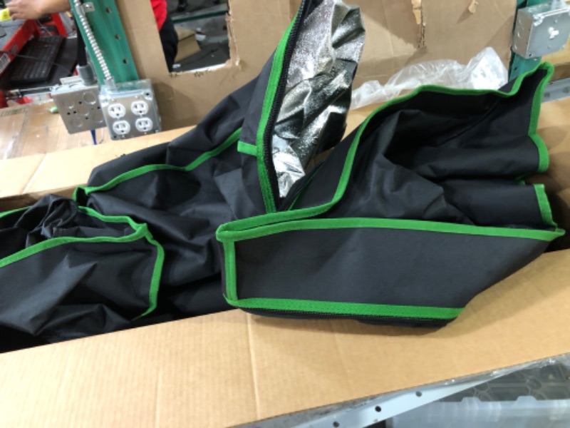 Photo 1 of **PARTS ONLY**
VIVOSUN S105 10x5 Grow Tent, 24x24x48  High Reflective Mylar with Observation Window and Floor Tray