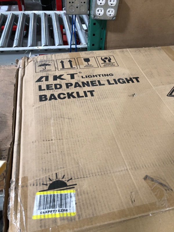 Photo 1 of 2 Pack LED Panel Light AKT-PL-24-50W 5000 Lumens Dimmable Back-Lit 