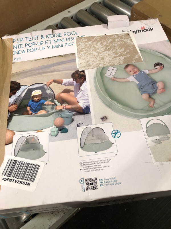 Photo 1 of Babymoov Aquani Tent & Pool | 3 in 1 Pop Up Tent, Kiddie Pool and Play Area 