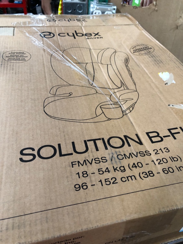 Photo 1 of CYBEX Solution B-Fix High Back Booster Seat, Lightweight Booster Seat, 
