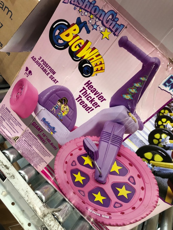 Photo 1 of ****MISSING HARDWARE***
Opportunity Mart Big Wheel 50th Anniversary 16 Inch Ride-On Toy Pink
