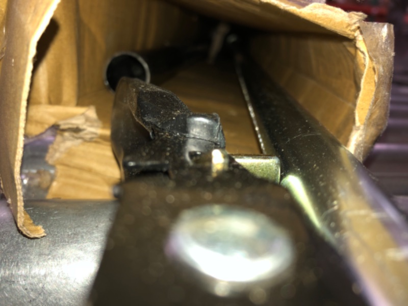Photo 1 of Keeper - Ratcheting Cargo Bar - Black/Silver, Adjustable From 40"-70"