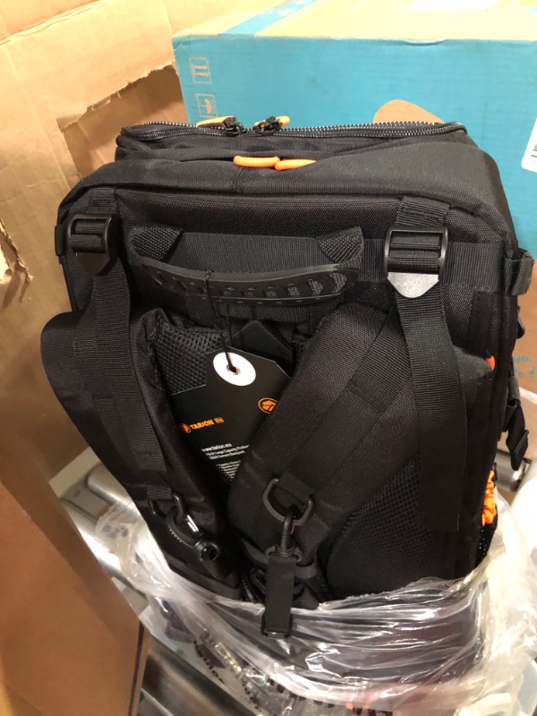 Photo 3 of TARION Pro 2 Bags in 1 Camera Backpack Large with 15.6" Laptop Compartment Waterproof Rain Cover Extra Large Travel Hiking