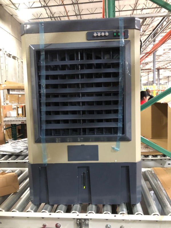 Photo 3 of Uthfy Evaporative Air Cooler,3531 CFM Swamp Cooler with 3 Speeds,Water Fan with 10.6 Gallons Tank & 3 Ice Boxes, 41"(3531CFM)