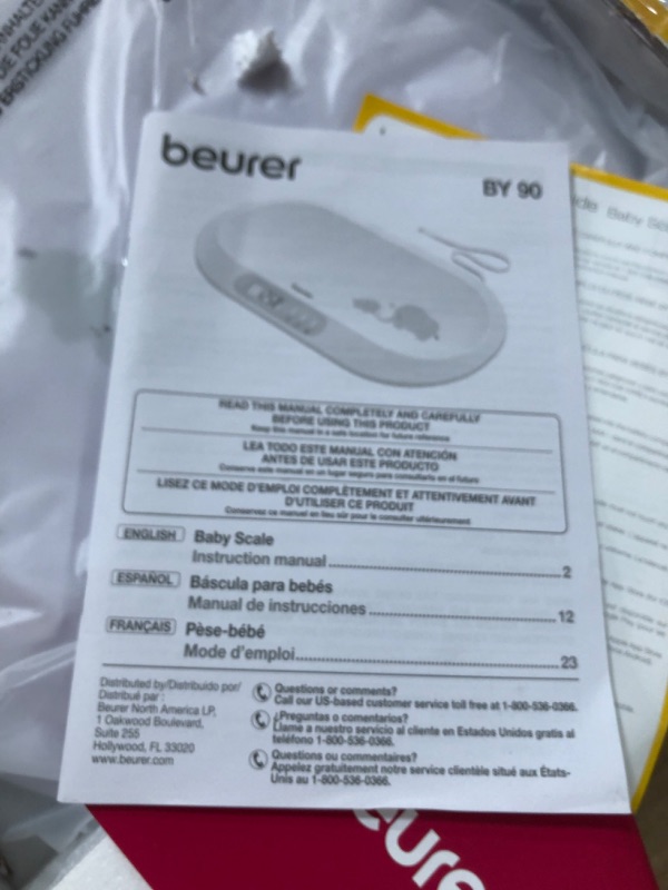 Photo 3 of Beurer BY90 Baby Scale