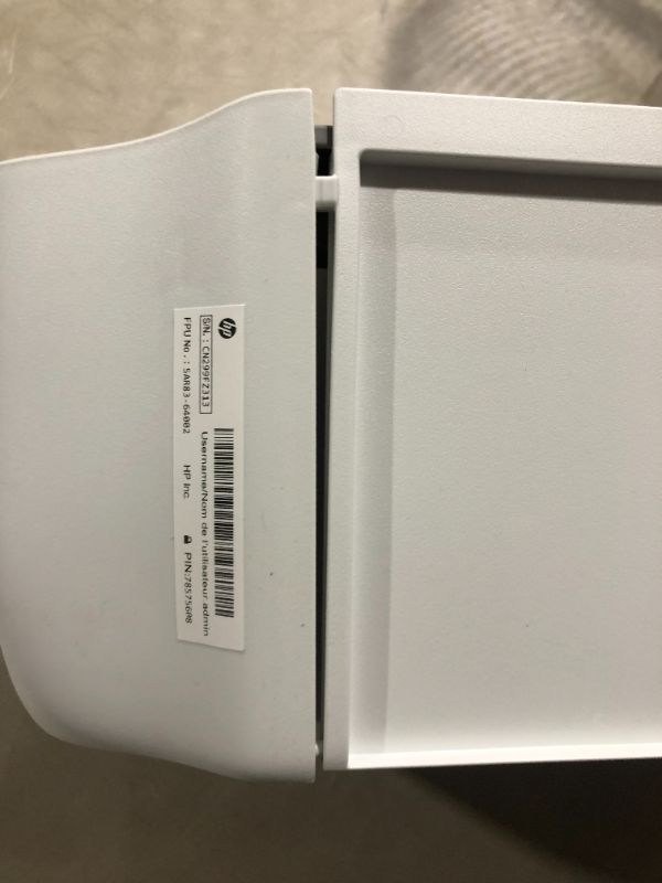 Photo 3 of HP DeskJet 2723e **POWERS ON**