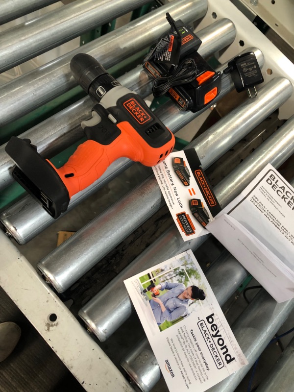 Photo 2 of [no bits, drill only] beyond by BLACK+DECKER 20V MAX Cordless Drill/Driver