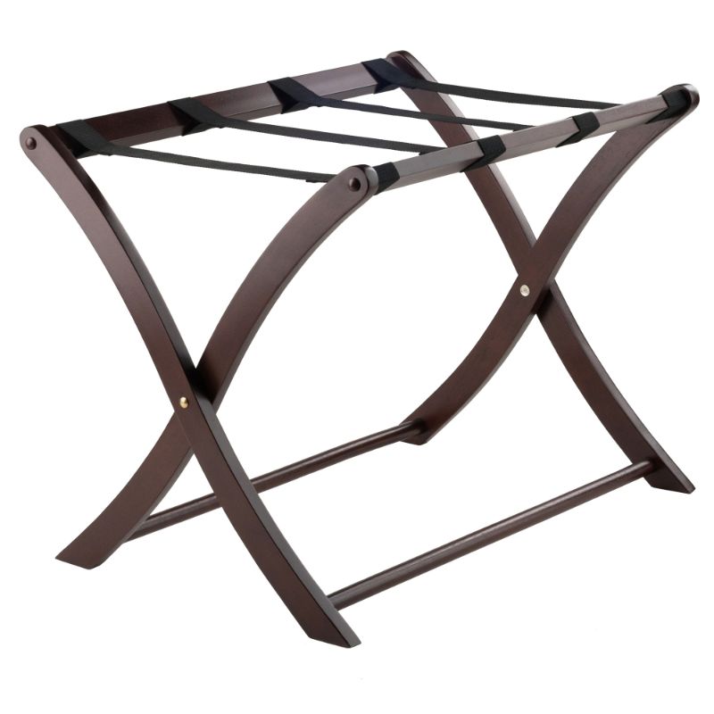 Photo 1 of ***DAMAGED - SEE NOTES***
Winsome Wood Scarlett Luggage Rack Cappuccino Finish