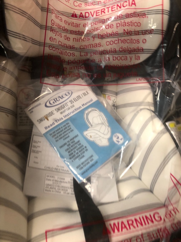 Photo 1 of Graco SnugRide SnugFit 35 DLX Infant Car Seat | Baby Car Seat with Anti Rebound Bar, Hamilton