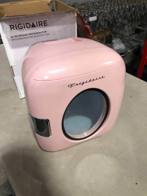 Photo 6 of ***UNTESTED - MISSING PARTS - SEE NOTES***
FRIGIDAIRE EFMIS462-PINK 12 Can Retro Mini Portable Personal Fridge
