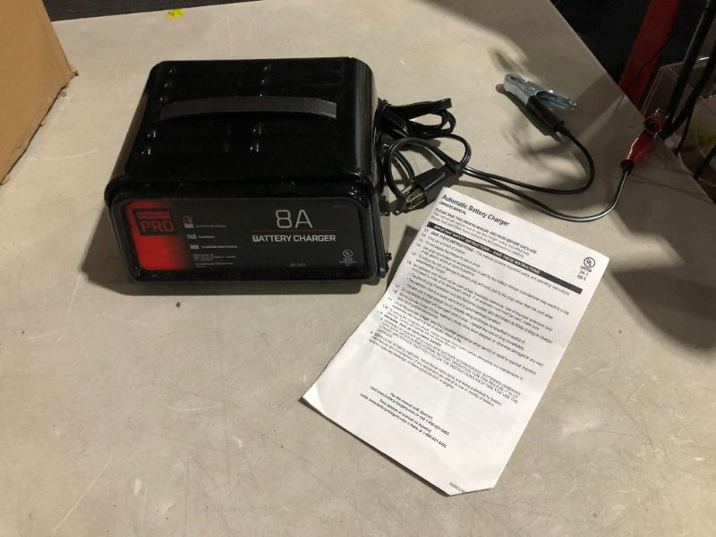 Photo 4 of ***UNTESTED - SEE NOTES***
Schumacher Pro Automotive 6-Volt/12-Volt 8-Amp/2-Amp Battery Charger and Maintainer