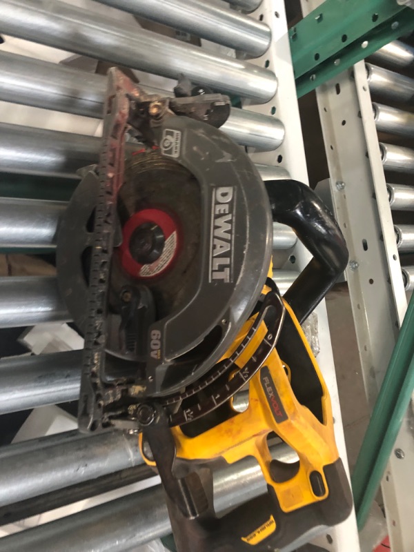 Photo 2 of *USED* DEWALT FLEXVOLT 60V MAX* Circular Saw with Brake, 7-1/4-Inch, Tool Only (DCS578B)