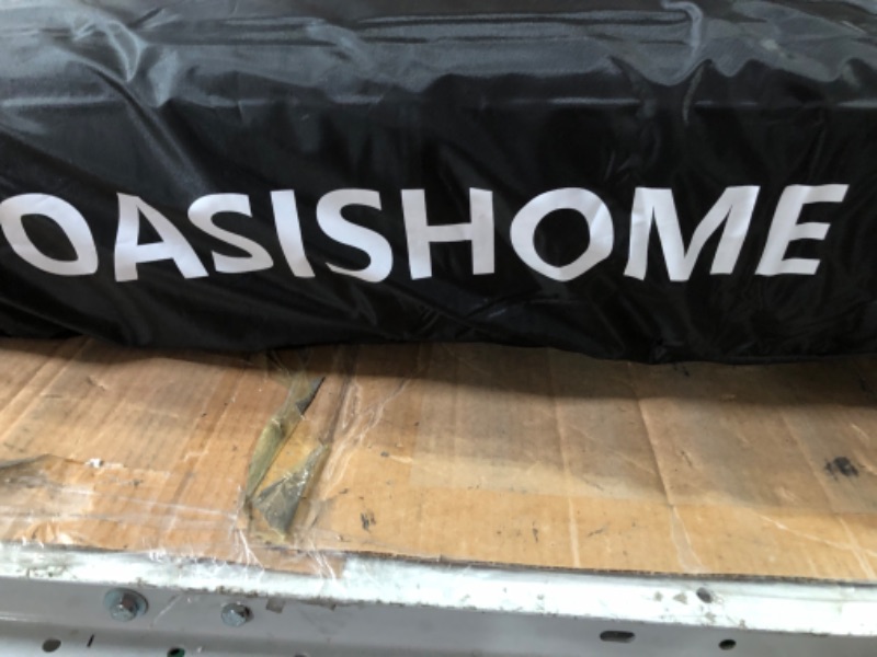 Photo 3 of ***DAMAGED - SEE NOTES***
OASISHOME Pop-up Gazebo Instant Portable Canopy Tent 10'x10', with 4 Sidewalls, Windows, Wheeled Bag, White