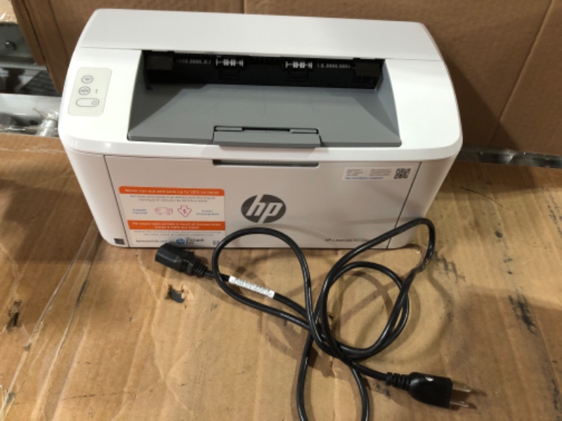 Photo 4 of HP LaserJet M110we Wireless Black and White Printer with HP+ and Bonus 6 Months Instant Ink (7MD66E) New Version: HP+, M110we