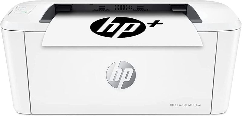 Photo 1 of HP LaserJet M110we Wireless Black and White Printer with HP+ and Bonus 6 Months Instant Ink (7MD66E) New Version: HP+, M110we