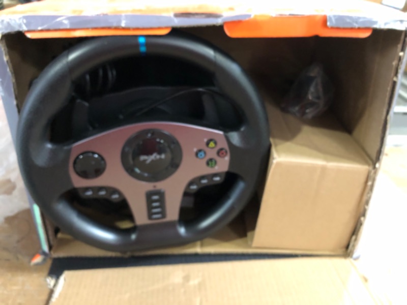 Photo 2 of PXN V9 Gaming Racing Wheel with Pedals and Shifter, Steering Wheel for PC, Xbox One, Xbox Series X/S, PS4, PS3 and Nintendo Switch