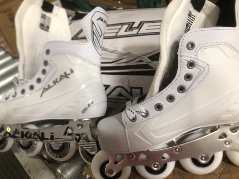 Photo 3 of Alkali Cele III Senior Adult Junior Kids Inline Roller Hockey Skates, New for 2023 Skate Size 6 (Shoe Size 7-7.5)