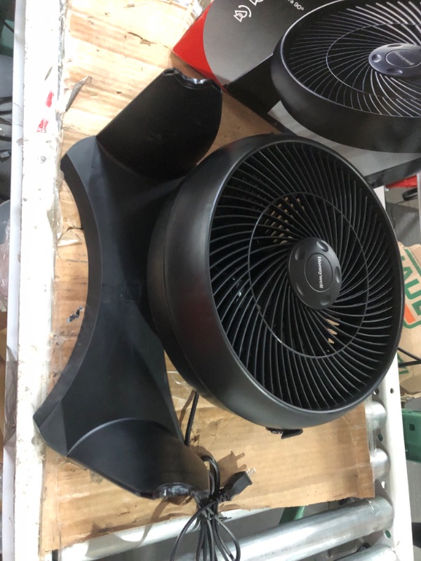 Photo 4 of **FOR PARTS ONLY**
12 in. 3 Speed Whole Room Circulator Floor Fan