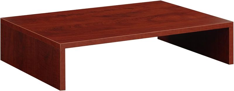 Photo 1 of Convenience Concepts Designs2Go Small TV/Monitor Riser, Cherry,Melamine Veneer