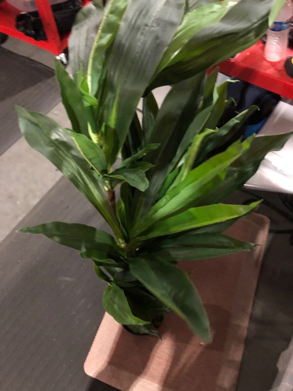 Photo 2 of **item damaged see images**
Nearly Natural 43in. Dracaena Silk Artificial Plant 