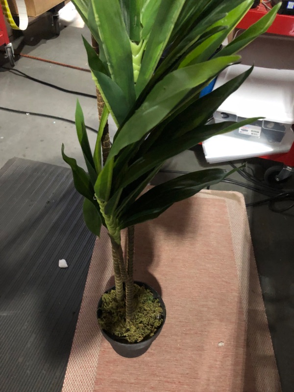 Photo 3 of **item damaged see images**
Nearly Natural 43in. Dracaena Silk Artificial Plant 