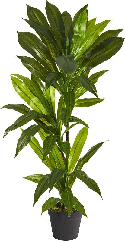 Photo 1 of **item damaged see images**
Nearly Natural 43in. Dracaena Silk Artificial Plant 