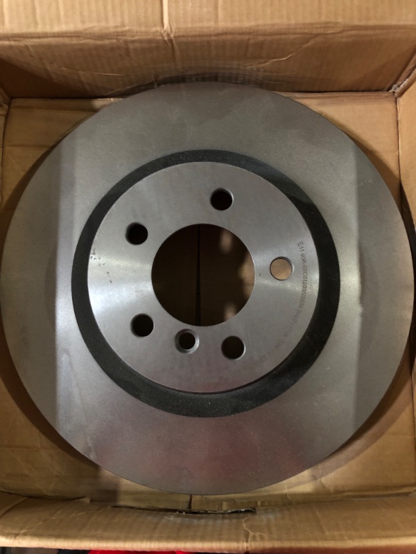 Photo 2 of Brembo 09.9372.21 UV Coated Pillar Vented Front Brake Rotor LAND ROVER OE# LR031843