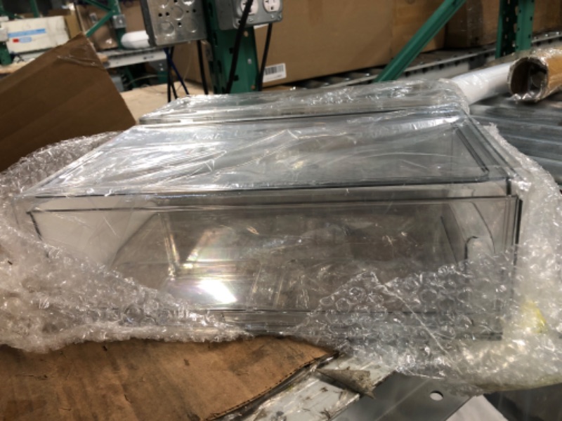 Photo 1 of Mano 4Pack Clear Fridge Drawers Pull Out Stackable