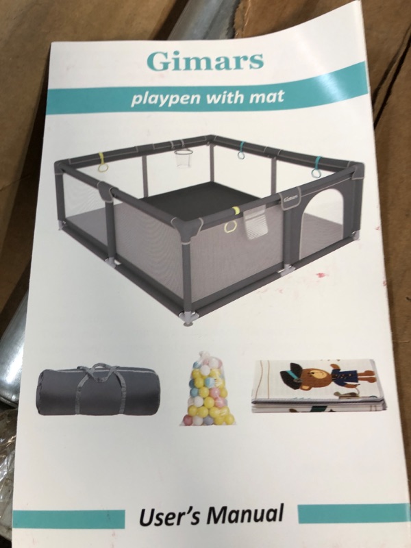 Photo 1 of Gimars Upgraded 320D Washable Baby Playpen 