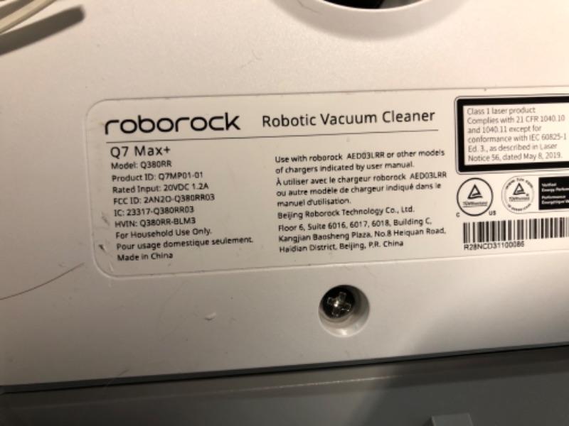 Photo 6 of roborock Q7 Max+ Robot Vacuum Cleaner