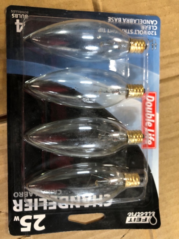 Photo 1 of  Double Life Incandescent Light Bulb, Soft White 2700K (4-Pack)